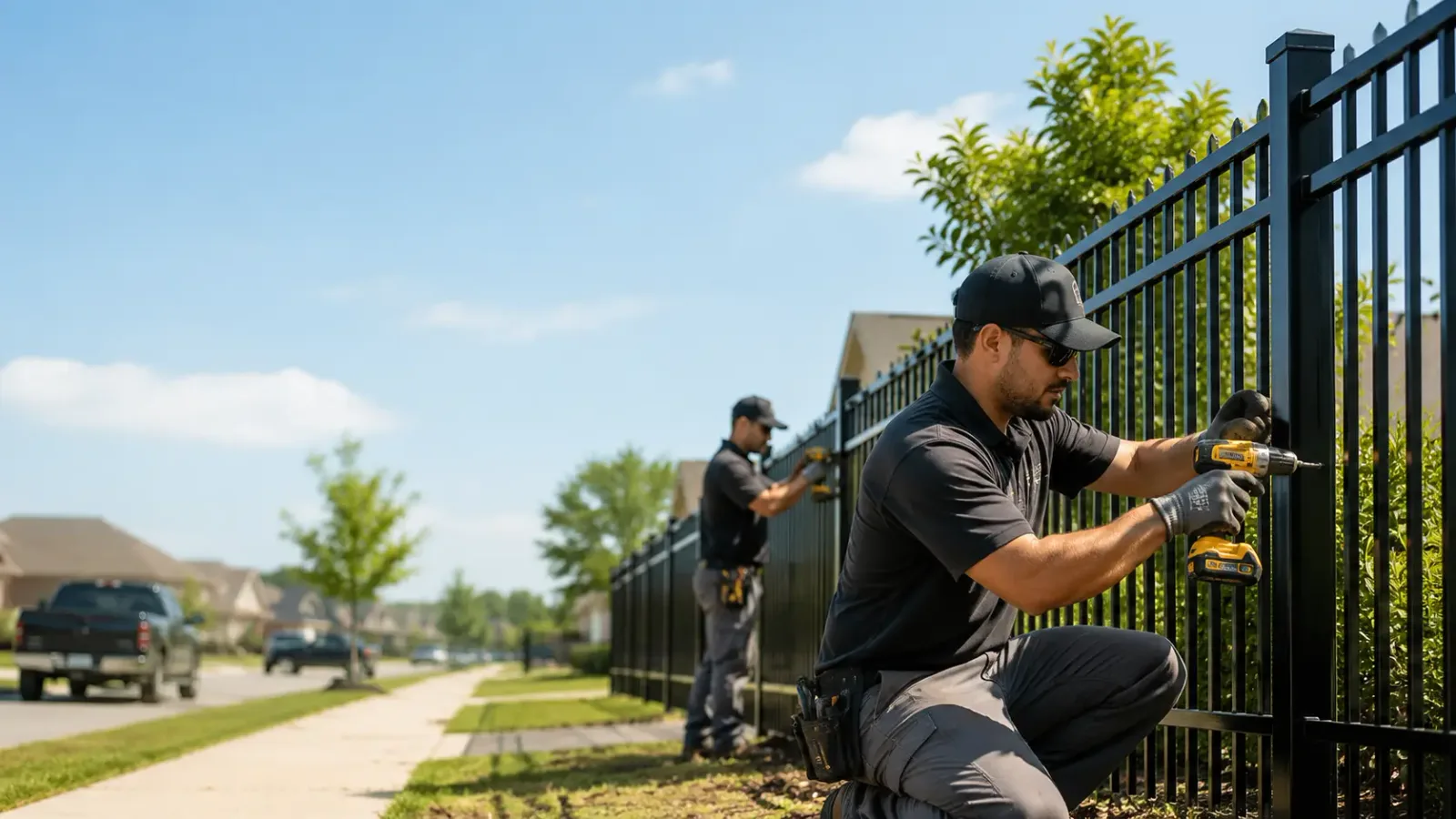 Metal Fence Installation in Reserve, LA